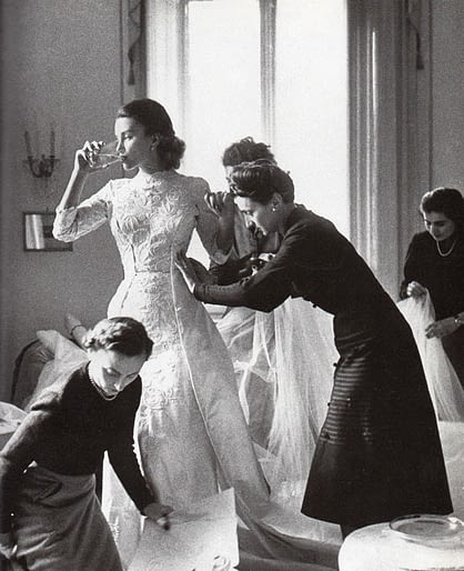 Bride-being-fitted